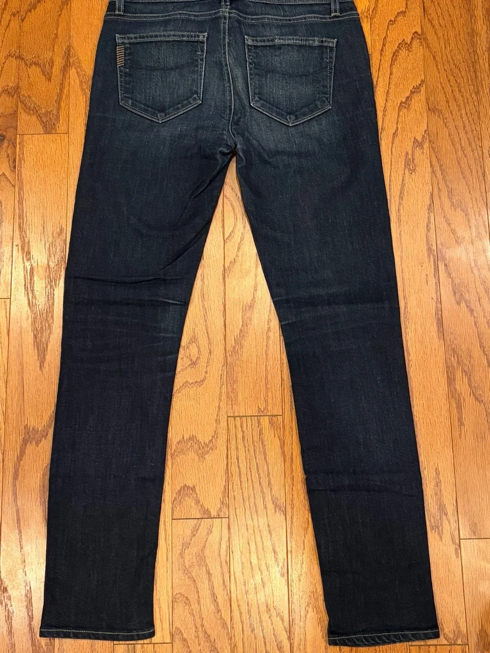 PAIGE Men's Dark Indigo Skinny Jeans Skyline Ankle Peg